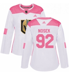 Womens Adidas Vegas Golden Knights 92 Tomas Nosek Authentic WhitePink Fashion NHL Jersey Womens Adidas Vegas Golden Knights 92 Tomas Nosek Authentic WhitePink Fashion NHL Jersey