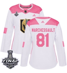 womens jonathan marchessault vegas golden knights jersey white pink adidas 81 nhl 2018 stanley cup final authentic fashion womens jonathan marchessault vegas golden knights jersey white pink adidas 81 nhl 2018 stanley cup final authentic fashion
