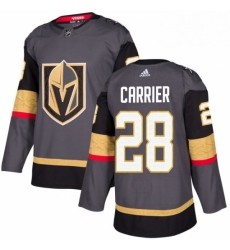 Youth Adidas Vegas Golden Knights 28 William Carrier Authentic Gray Home NHL Jersey Youth Adidas Vegas Golden Knights 28 William Carrier Authentic Gray Home NHL Jersey