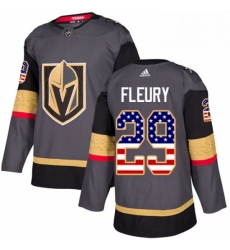Youth Adidas Vegas Golden Knights 29 Marc Andre Fleury Authentic Gray USA Flag Fashion NHL Jersey Youth Adidas Vegas Golden Knights 29 Marc Andre Fleury Authentic Gray USA Flag Fashion NHL Jersey
