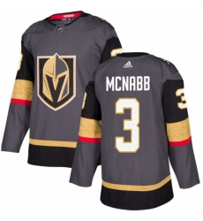 Youth Adidas Vegas Golden Knights 3 Brayden McNabb Authentic Gray Home NHL Jersey Youth Adidas Vegas Golden Knights 3 Brayden McNabb Authentic Gray Home NHL Jersey