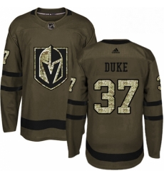 Youth Adidas Vegas Golden Knights 37 Reid Duke Authentic Green Salute to Service NHL Jersey Youth Adidas Vegas Golden Knights 37 Reid Duke Authentic Green Salute to Service NHL Jersey