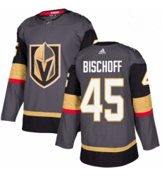 Youth Adidas Vegas Golden Knights 45 Jake Bischoff Authentic Gray Home NHL Jersey Youth Adidas Vegas Golden Knights 45 Jake Bischoff Authentic Gray Home NHL Jersey