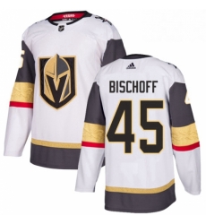Youth Adidas Vegas Golden Knights 45 Jake Bischoff Authentic White Away NHL Jersey Youth Adidas Vegas Golden Knights 45 Jake Bischoff Authentic White Away NHL Jersey