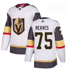 Youth Adidas Vegas Golden Knights 75 Ryan Reaves Authentic White Away NHL Jersey Youth Adidas Vegas Golden Knights 75 Ryan Reaves Authentic White Away NHL Jersey