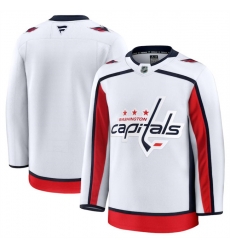 Men Washington Capitals Blank White 2024 25 Away Stitched Hockey Jersey Men Washington Capitals Blank White 2024 25 Away Stitched Hockey Jersey