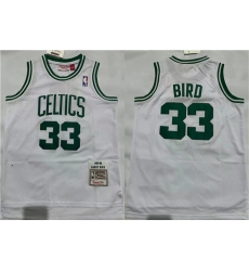 Men Boston Celtics 33 Larry Bird 1995 96 White Throwback Stitched Jersey Men Boston Celtics 33 Larry Bird 1995 96 White Throwback Stitched Jersey