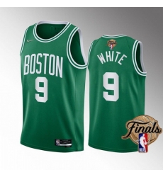 Men Boston Celtics 9 Derrick White 2022 Green NBA Finals Stitched Jersey Men Boston Celtics 9 Derrick White 2022 Green NBA Finals Stitched Jersey