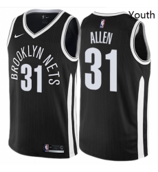 Youth Nike Brooklyn Nets 31 Jarrett Allen Swingman Black NBA Jersey City Edition Youth Nike Brooklyn Nets 31 Jarrett Allen Swingman Black NBA Jersey City Edition