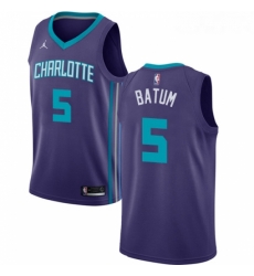 Womens Nike Jordan Charlotte Hornets 5 Nicolas Batum Authentic Purple NBA Jersey Statement Edition Womens Nike Jordan Charlotte Hornets 5 Nicolas Batum Authentic Purple NBA Jersey Statement Edition