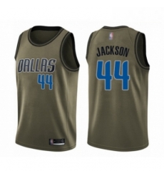 Mens Dallas Mavericks 44 Justin Jackson Swingman Green Salute to Service Basketball Jersey Mens Dallas Mavericks 44 Justin Jackson Swingman Green Salute to Service Basketball Jersey