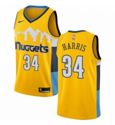 Mens Nike Denver Nuggets 34 Devin Harris Authentic Gold Alternate NBA Jersey Statement Edition Mens Nike Denver Nuggets 34 Devin Harris Authentic Gold Alternate NBA Jersey Statement Edition