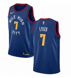 Mens Nike Denver Nuggets 7 Trey Lyles Swingman Light Blue Alternate NBA Jersey Statement Edition Mens Nike Denver Nuggets 7 Trey Lyles Swingman Light Blue Alternate NBA Jersey Statement Edition