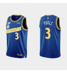 Men Golden State Warriors 3 Jordan Poole 2022 Classic Edition Royal Stitched Basketball Jersey Men Golden State Warriors 3 Jordan Poole 2022 Classic Edition Royal Stitched Basketball Jersey