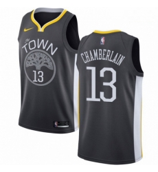 Mens Nike Golden State Warriors 13 Wilt Chamberlain Swingman Black Alternate NBA Jersey Statement Edition Mens Nike Golden State Warriors 13 Wilt Chamberlain Swingman Black Alternate NBA Jersey Statement Edition