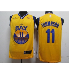 Warriors 11 Klay Thompson Blue 2020 New Nike Swingman Jersey Warriors 11 Klay Thompson Blue 2020 New Nike Swingman Jersey