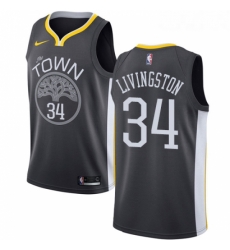 Womens Nike Golden State Warriors 34 Shaun Livingston Swingman Black Alternate NBA Jersey Statement Edition Womens Nike Golden State Warriors 34 Shaun Livingston Swingman Black Alternate NBA Jersey Statement Edition