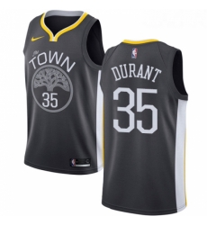 Womens Nike Golden State Warriors 35 Kevin Durant Swingman Black Alternate NBA Jersey Statement Edition Womens Nike Golden State Warriors 35 Kevin Durant Swingman Black Alternate NBA Jersey Statement Edition