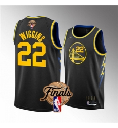 Youth Golden State Warriors 22 Andrew Wiggins 2022 Black NBA Finals Stitched Jersey Youth Golden State Warriors 22 Andrew Wiggins 2022 Black NBA Finals Stitched Jersey