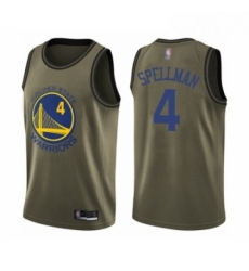 Youth Golden State Warriors 4 Omari Spellman Swingman Green Salute to Service Basketball Jersey Youth Golden State Warriors 4 Omari Spellman Swingman Green Salute to Service Basketball Jersey
