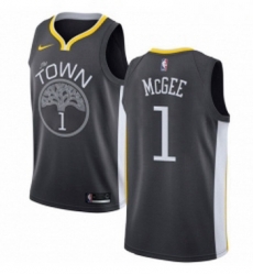 Youth Nike Golden State Warriors 1 JaVale McGee Swingman Black Alternate NBA Jersey Statement Edition Youth Nike Golden State Warriors 1 JaVale McGee Swingman Black Alternate NBA Jersey Statement Edition