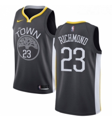 Youth Nike Golden State Warriors 23 Mitch Richmond Swingman Black Alternate NBA Jersey Statement Edition Youth Nike Golden State Warriors 23 Mitch Richmond Swingman Black Alternate NBA Jersey Statement Edition