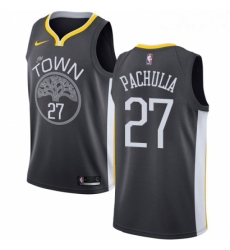 Youth Nike Golden State Warriors 27 Zaza Pachulia Swingman Black Alternate NBA Jersey Statement Edition Youth Nike Golden State Warriors 27 Zaza Pachulia Swingman Black Alternate NBA Jersey Statement Edition
