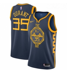 Youth Nike Golden State Warriors 35 Kevin Durant Swingman Navy Blue NBA Jersey City Edition Youth Nike Golden State Warriors 35 Kevin Durant Swingman Navy Blue NBA Jersey City Edition