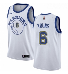 Youth Nike Golden State Warriors 6 Nick Young Swingman White Hardwood Classics NBA Jersey Youth Nike Golden State Warriors 6 Nick Young Swingman White Hardwood Classics NBA Jersey