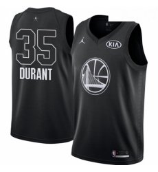 Youth Nike Jordan Golden State Warriors 35 Kevin Durant Swingman Black 2018 All Star Game NBA Jersey Youth Nike Jordan Golden State Warriors 35 Kevin Durant Swingman Black 2018 All Star Game NBA Jersey