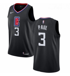 Youth Nike Los Angeles Clippers 3 Chris Paul Swingman Black Alternate NBA Jersey Statement Edition Youth Nike Los Angeles Clippers 3 Chris Paul Swingman Black Alternate NBA Jersey Statement Edition