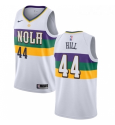 Youth Nike New Orleans Pelicans 44 Solomon Hill Swingman White NBA Jersey City Edition Youth Nike New Orleans Pelicans 44 Solomon Hill Swingman White NBA Jersey City Edition