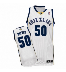 Mens Adidas Memphis Grizzlies 50 Bryant Reeves Authentic White Home NBA Jersey Mens Adidas Memphis Grizzlies 50 Bryant Reeves Authentic White Home NBA Jersey