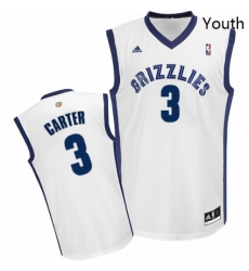 Youth Adidas Memphis Grizzlies 3 Jevon Carter Swingman White Home NBA Jersey Youth Adidas Memphis Grizzlies 3 Jevon Carter Swingman White Home NBA Jersey