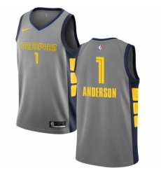 Youth Nike Memphis Grizzlies 1 Kyle Anderson Swingman Gray NBA Jersey City Edition Youth Nike Memphis Grizzlies 1 Kyle Anderson Swingman Gray NBA Jersey City Edition