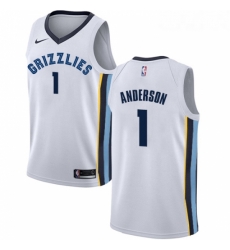 Youth Nike Memphis Grizzlies 1 Kyle Anderson Swingman White NBA Jersey Association Edition Youth Nike Memphis Grizzlies 1 Kyle Anderson Swingman White NBA Jersey Association Edition