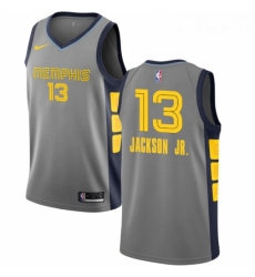 Youth Nike Memphis Grizzlies 13 Jaren Jackson Jr Swingman Gray NBA Jersey City Edition Youth Nike Memphis Grizzlies 13 Jaren Jackson Jr Swingman Gray NBA Jersey City Edition