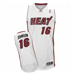 Youth Adidas Miami Heat 16 James Johnson Authentic White Home NBA Jersey Youth Adidas Miami Heat 16 James Johnson Authentic White Home NBA Jersey