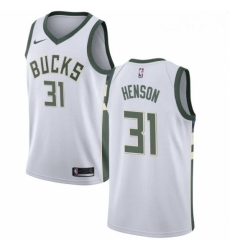 Youth Nike Milwaukee Bucks 31 John Henson Authentic White Home NBA Jersey Association Edition Youth Nike Milwaukee Bucks 31 John Henson Authentic White Home NBA Jersey Association Edition