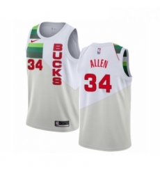 Youth Nike Milwaukee Bucks 34 Ray Allen White Swingman Jersey Earned Edition Youth Nike Milwaukee Bucks 34 Ray Allen White Swingman Jersey Earned Edition