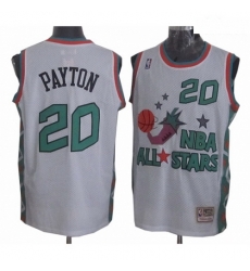Mens Mitchell and Ness Oklahoma City Thunder 20 Gary Payton Swingman White 1996 All Star Throwback NBA Jersey Mens Mitchell and Ness Oklahoma City Thunder 20 Gary Payton Swingman White 1996 All Star Throwback NBA Jersey