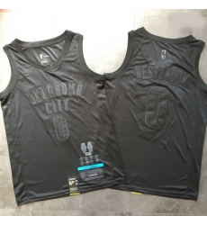 Thunder 0 Russell Westbrook Black Nike Swingman MVP Jersey Thunder 0 Russell Westbrook Black Nike Swingman MVP Jersey