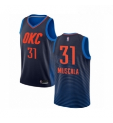 Youth Oklahoma City Thunder 31 Mike Muscala Swingman Navy Blue Basketball Jersey Statement Edition Youth Oklahoma City Thunder 31 Mike Muscala Swingman Navy Blue Basketball Jersey Statement Edition