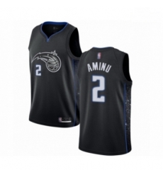 Mens Orlando Magic 2 Al Farouq Aminu Authentic Black Basketball Jersey City Edition Mens Orlando Magic 2 Al Farouq Aminu Authentic Black Basketball Jersey City Edition