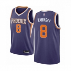 Youth Phoenix Suns 8 Frank Kaminsky Swingman Purple Basketball Jersey Icon Edition 