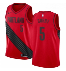 Womens Nike Portland Trail Blazers 5 Seth Curry Swingman Red NBA Jersey Statement Edition Womens Nike Portland Trail Blazers 5 Seth Curry Swingman Red NBA Jersey Statement Edition