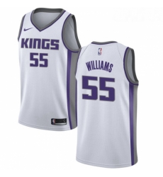 Womens Nike Sacramento Kings 55 Jason Williams Authentic White NBA Jersey Association Edition Womens Nike Sacramento Kings 55 Jason Williams Authentic White NBA Jersey Association Edition
