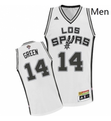 Mens Adidas San Antonio Spurs 14 Danny Green Swingman White Latin Nights NBA Jersey Mens Adidas San Antonio Spurs 14 Danny Green Swingman White Latin Nights NBA Jersey