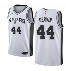 Youth Nike San Antonio Spurs 44 George Gervin Swingman White Home NBA Jersey Association Edition Youth Nike San Antonio Spurs 44 George Gervin Swingman White Home NBA Jersey Association Edition