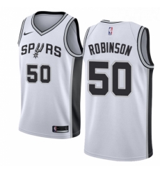 Youth Nike San Antonio Spurs 50 David Robinson Authentic White Home NBA Jersey Association Edition Youth Nike San Antonio Spurs 50 David Robinson Authentic White Home NBA Jersey Association Edition